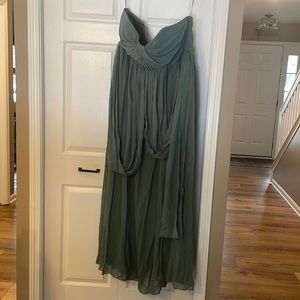 Birdy Grey bridesmaids dress in color sea glass